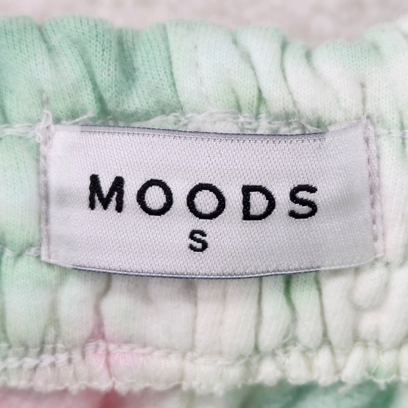 Moods Men's Tie-Dye Drawstring Waist Short - S - Picture 3 of 5